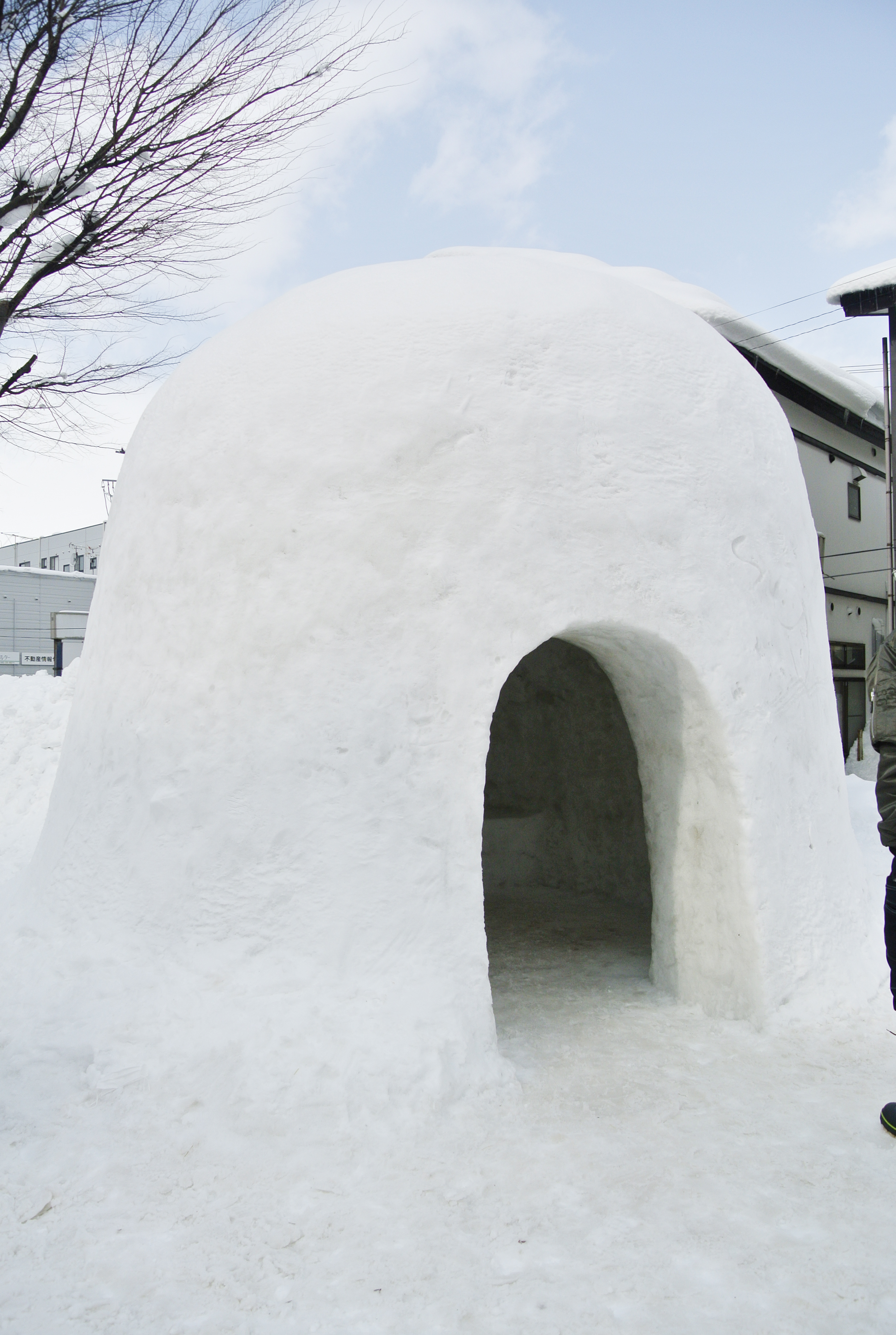 初めてのかまくら – Nowvillage