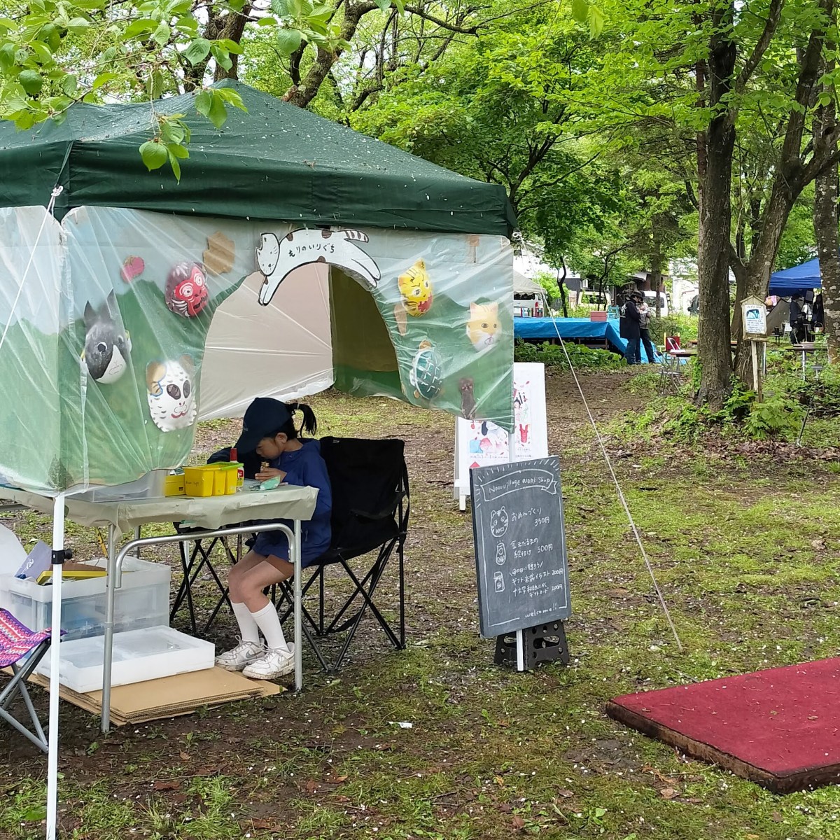 手創る市のワークショップ終了しました